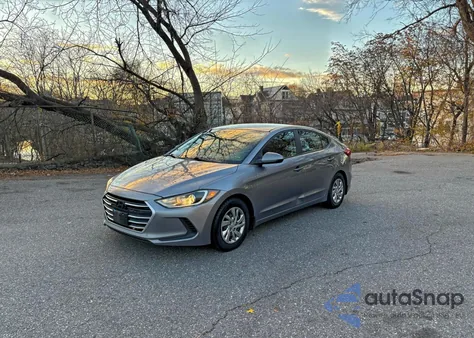 2018 Hyundai Elantra Se из США, поврежденный, VIN KMHD74LF6JU580994